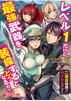 レベル1だけど最強武器を装備するとどうなるの？（小説）