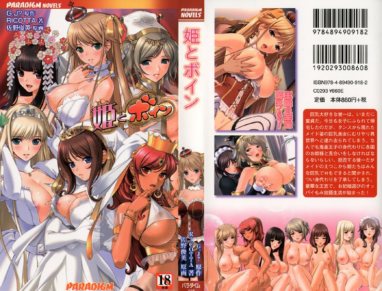 姫とボインの表紙