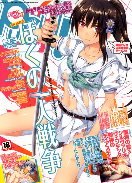 PUSH!! 2015年03月号の表紙