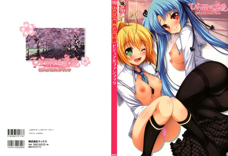 ひとつ飛ばし恋愛ビジュアルファンブックの表紙