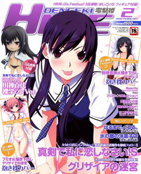 電撃姫 2012年02月号