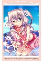 【受注生産】ピロ水 『アマカノ 〜Second Season〜 ビジュアルファンブック ドラマCD付限定版』+『C 沓野 奏』タペストリー(A&J製)のサムネイル画像