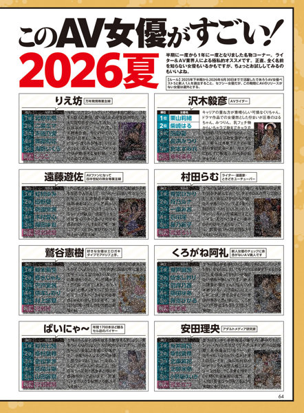 （10）FANZA 26.10月号（2026年08月発売） 画像7