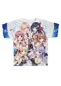 「乙女が結ぶ月夜の煌めき」メインビジュアル 両面フルグラフィック Tシャツ Mサイズ