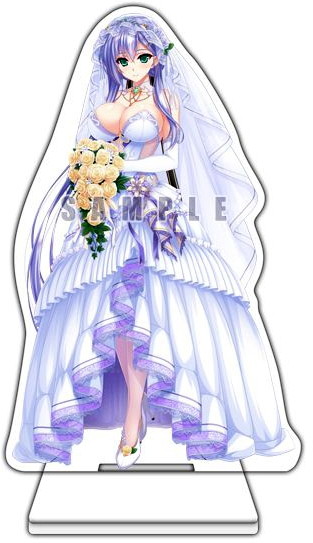 ユニオリズム☆カルテット アクリルビッグフィギュア セルフィウェディングver.