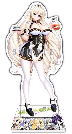 ユニオリズム☆カルテット アクリルビッグフィギュア シルヴェリアメイドver