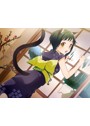 ねこぐらし。 F6キャンバス クロ猫