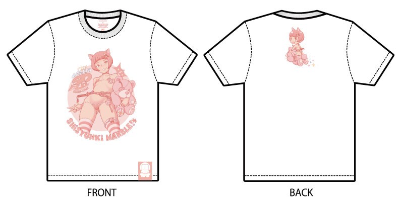 【思春期マーブル】aくん おはぎちゃんTシャツ Lサイズ 画像1