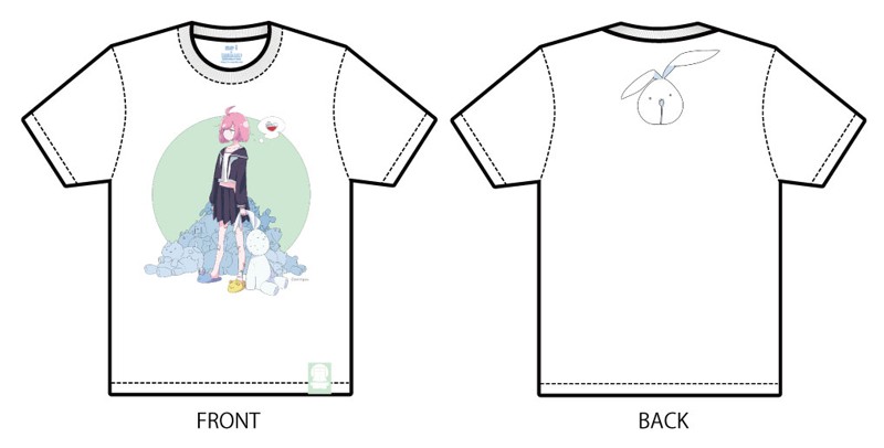 【思春期マーブル】sei うさぎのぬいぐるみTシャツ Lサイズ 画像1