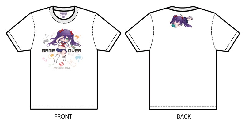 【思春期マーブル】流花 GAME OVER Tシャツ XLサイズ 画像1