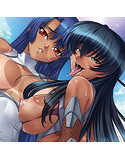 対魔忍ムラサキ・抱き枕カバー 褐色ver. 〜紫添い寝孕ませエロCD付〜