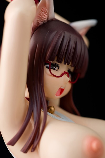 アキラちゃん・スク水ねこみみver.萌え艶White（1/6スケールPVC塗装済み完成品） 画像11