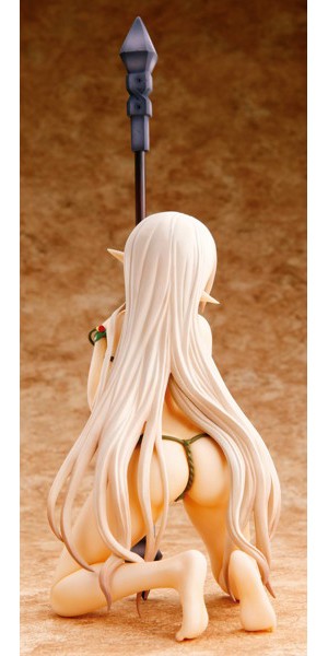 クイーンズブレイド 美しき闘士たち アレイン 水着で完全敗北！やわらかフィギュア 画像4