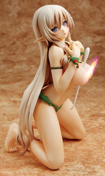 クイーンズブレイド 美しき闘士たち アレイン 水着で完全敗北！やわらかフィギュア 画像8