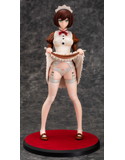 嫌な顔されながらおパンツ見せてもらいたいフィギュア メイドの伊東ちとせさん クラシックブラウンver. 画像1