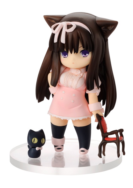 ノンスケールPVC完成塗装済フィギュア 「ちっちゃい猫と椅子 通常版」