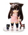 ノンスケールPVC完成塗装済フィギュア 「ちっちゃい猫と椅子 通常版」