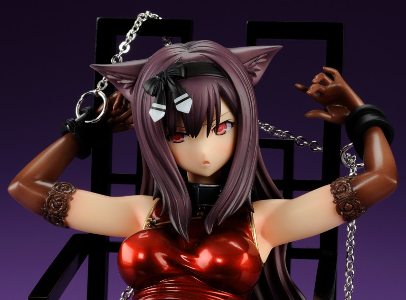 1/8PVC完成塗装済フィギュア ちゅ〜かな猫と椅子 画像12