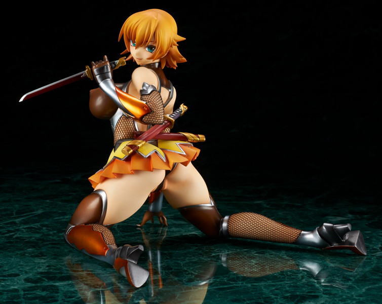 1/7スケールPVC完成塗装済フィギュア 対魔忍ムラサキ-くノ一傀儡奴●に堕つ- 井河さくら 画像1