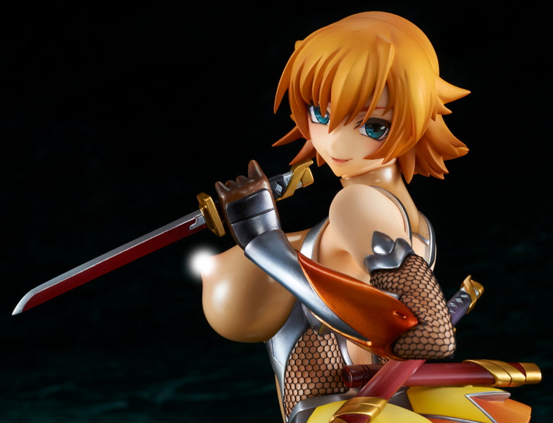 1/7スケールPVC完成塗装済フィギュア 対魔忍ムラサキ-くノ一傀儡奴●に堕つ- 井河さくら 画像2