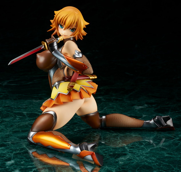 1/7スケールPVC完成塗装済フィギュア 対魔忍ムラサキ-くノ一傀儡奴●に堕つ- 井河さくら 画像5