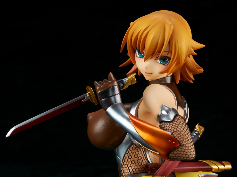 1/7スケールPVC完成塗装済フィギュア 対魔忍ムラサキ-くノ一傀儡奴●に堕つ- 井河さくら 画像6