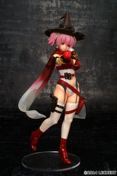 1/7スケール キャンディレジン塗装済完成品 FairyTale Figure Villains vol.01 毒林檎の魔女 クリムゾンレッドver. 画像4