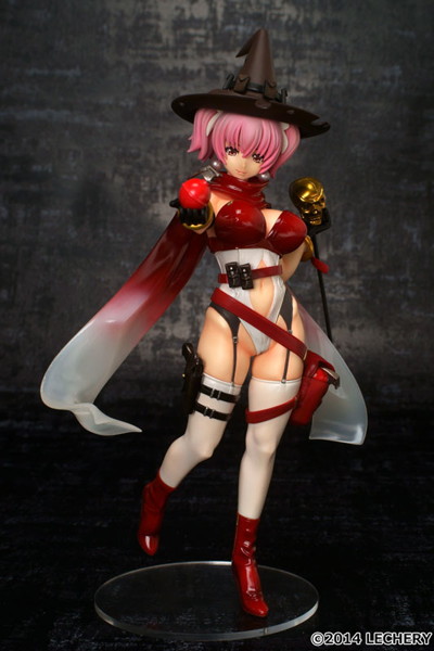 1/7スケール キャンディレジン塗装済完成品 FairyTale Figure Villains vol.01 毒林檎の魔女 クリムゾンレッドver.