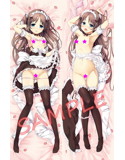 抱き枕カバー ものべの夏葉 苺メイドver 画像1