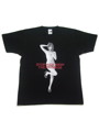 RED RIBBON T-SHIRT（サイズM/ブラック）モデル：明日花キララ