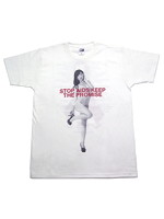 RED RIBBON T-SHIRT（サイズM/ホワイト）モデル：大槻ひびきのサムネイル画像