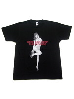 RED RIBBON T-SHIRT(サイズS/ブラック)モデル:大槻ひびきのサムネイル画像