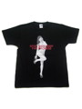 RED RIBBON T-SHIRT（サイズS/ブラック）モデル：大槻ひびき