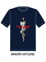 RED RIBBON T-SHIRT（サイズM/ネイビー）モデル：初音みのりのサムネイル画像