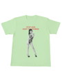 RED RIBBON T-SHIRT ベビードール (サイズL/ライム) モデル：大槻ひびき