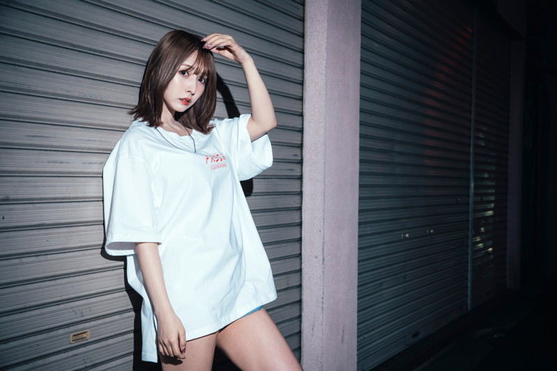 【三上悠亜】オリジナルTシャツ（白）サイズL 画像1