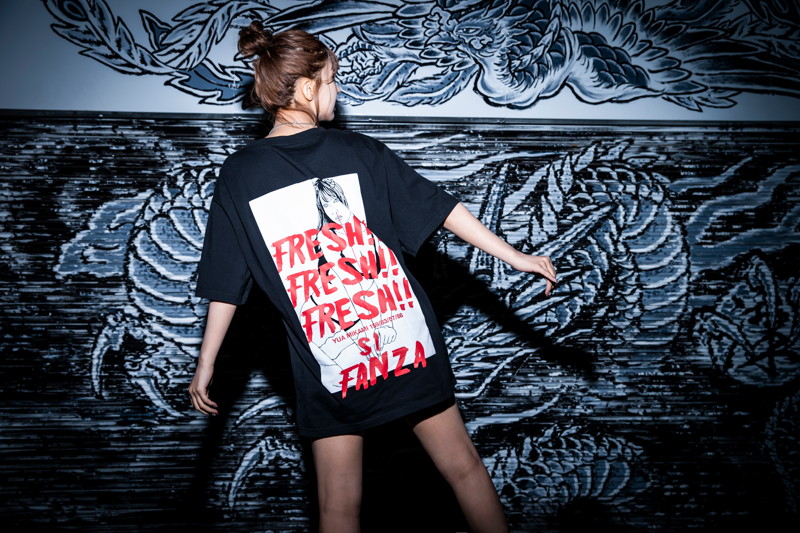 【三上悠亜】オリジナルTシャツ（黒）サイズL 画像5
