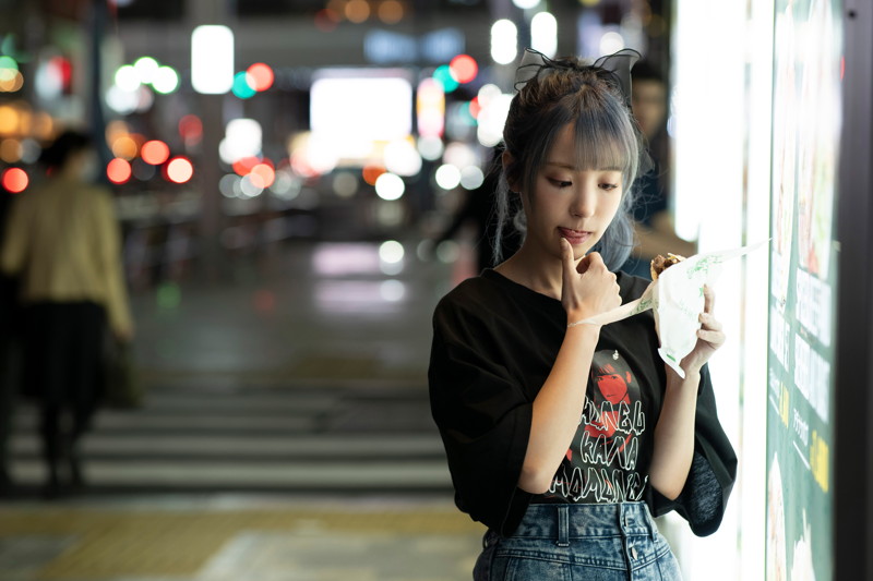 【桃乃木かな】オリジナルTシャツ（黒）サイズL 画像6