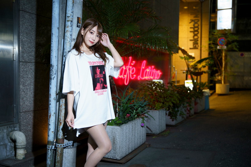 【初川みなみ】オリジナルTシャツ(白)サイズL 画像6