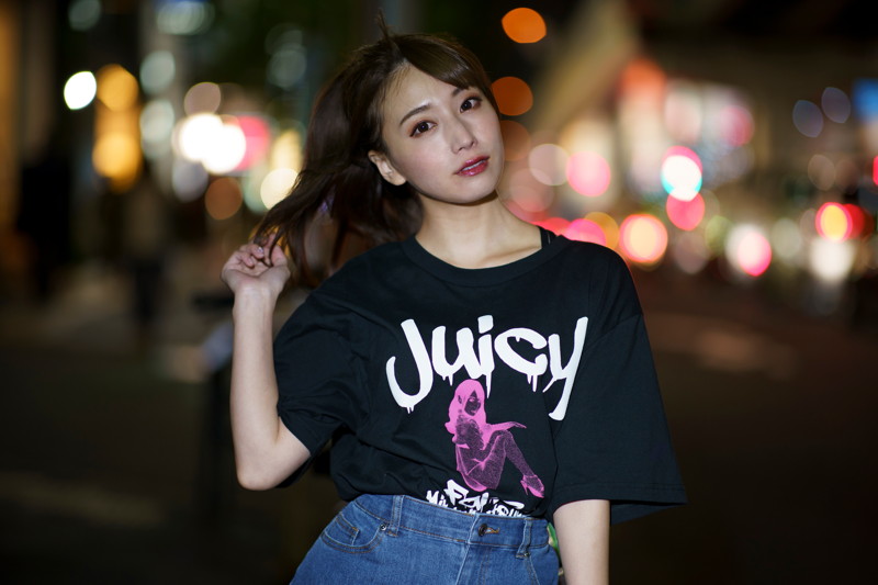 【初川みなみ】オリジナルTシャツ（黒）サイズL 画像9
