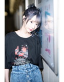 【桃乃木かな】オリジナルTシャツ（黒）サイズXL 画像8