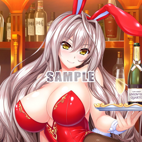 ユニオリズム☆カルテット ロングタペストリー 1st.バニー type.アーシェ 画像1