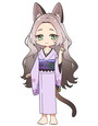 ねこぐらし。 ラバーキーホルダー シャム猫