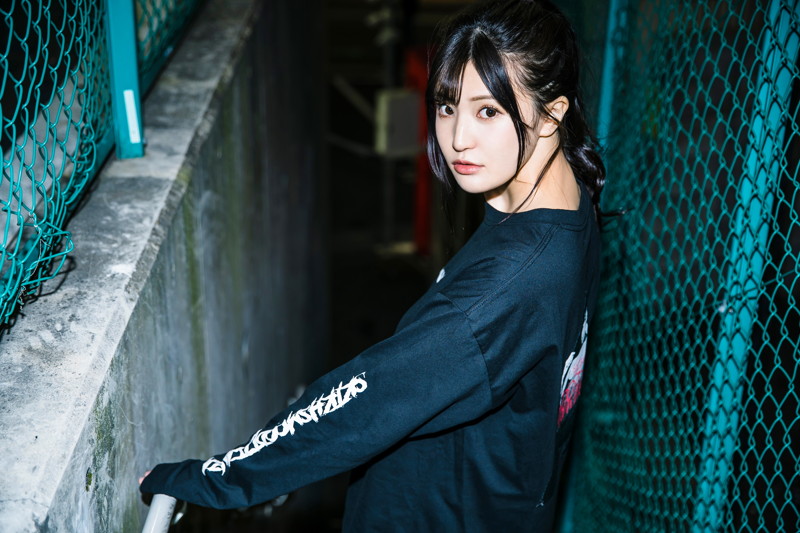 高橋しょう子オリジナルロングTシャツ 黒 Lサイズ 画像2