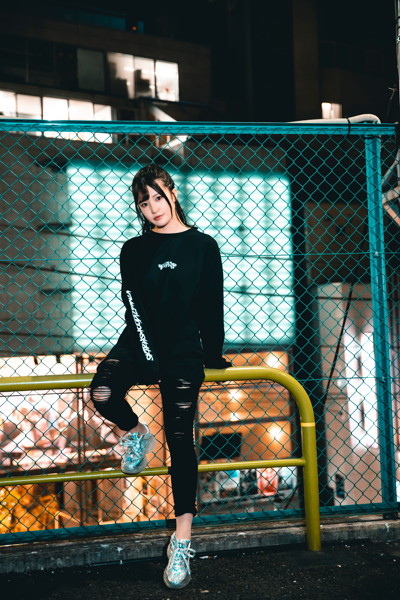 高橋しょう子オリジナルロングTシャツ 黒 Lサイズ 画像5