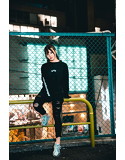 高橋しょう子オリジナルロングTシャツ 黒 Lサイズ 画像5
