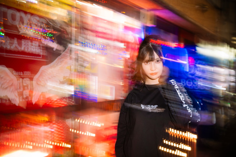 高橋しょう子オリジナルロングTシャツ 黒 XLサイズ 画像7