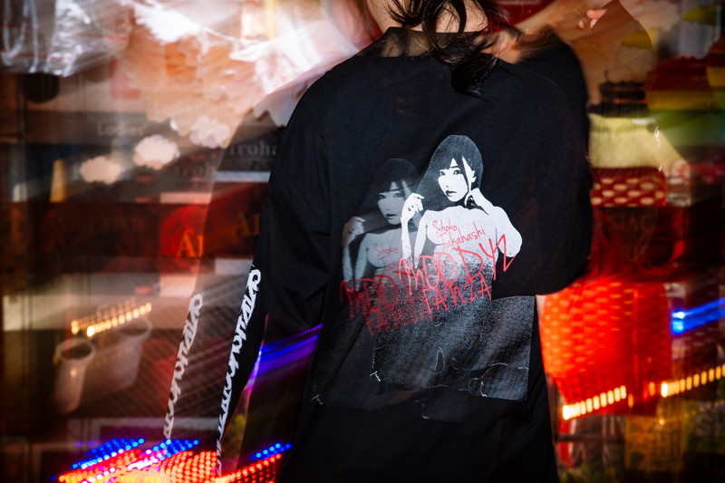 高橋しょう子オリジナルロングTシャツ 黒 XLサイズ 画像8