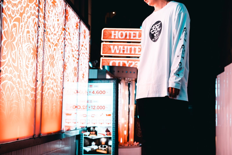 坂道みるオリジナルロングTシャツ 白 XLサイズ 画像2