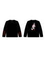 坂道みるオリジナルロングTシャツ 黒 XLサイズ